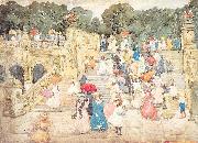 The Mall Central Park Maurice Prendergast